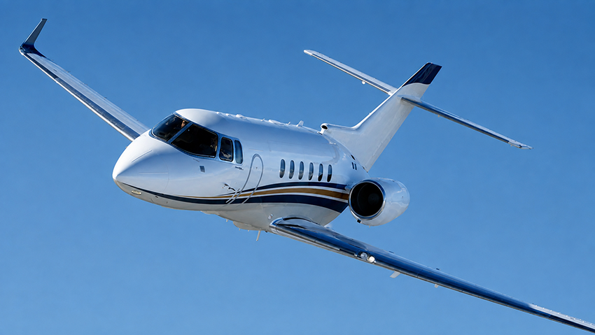 Private jet in flight — GateZip group air charter