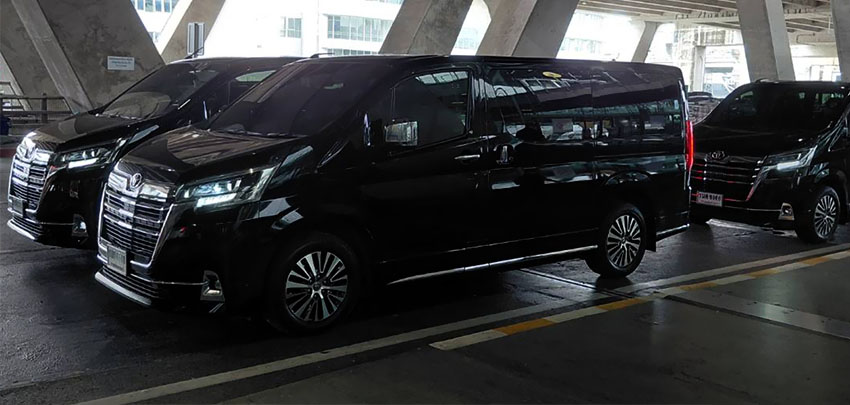 กองยาน VIP ของ GateZip พร้อมให้บริการรถรับส่งส่วนตัวที่ท่าอากาศยานสุวรรณภูมิ